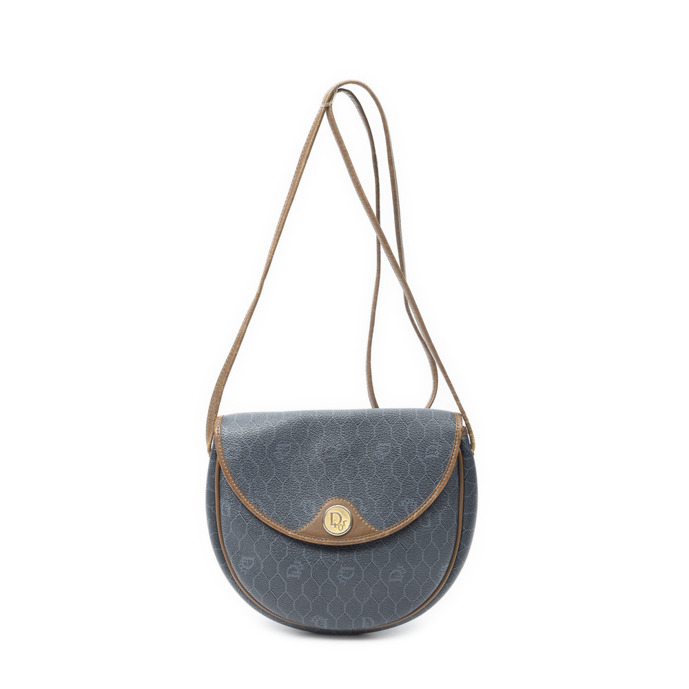 Dior Vintage Halfmoon Flap Crossbody